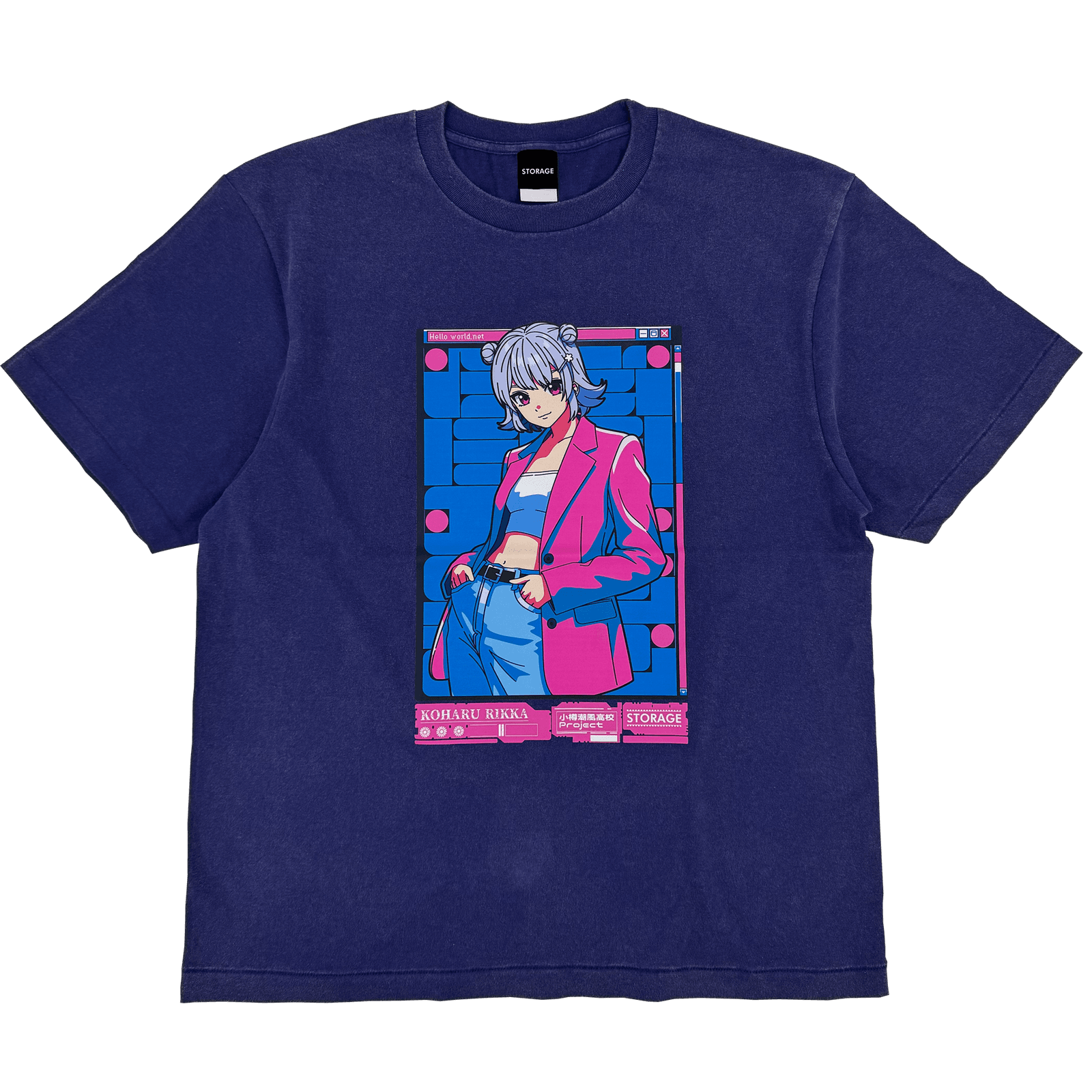 小春六花のプリントTシャツ — STORAGEコラボレーション
